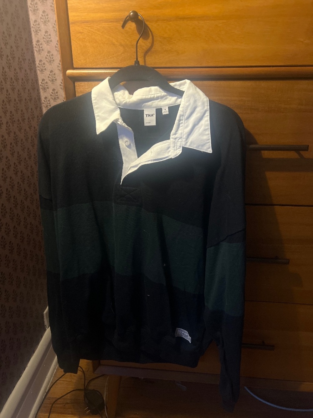 Aritzia polo sweatshirt rugby style